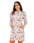 Jaleco Feminino Estampado Bosque Mágico
