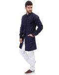 Jaleco Masculino Man Simple Color Azul Marinho