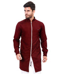 Jaleco Masculino Man Smooth Bordô