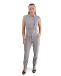 Scrub Feminino Ella Cinza Claro