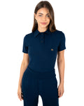 Scrub Feminino Ivy Moletinho Azul Marinho