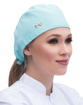 Touca Bandana Feminina Verde Água