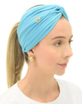 Turbante Feminino Turquesa
