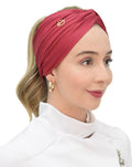 Turbante Feminino Vinho Bordô