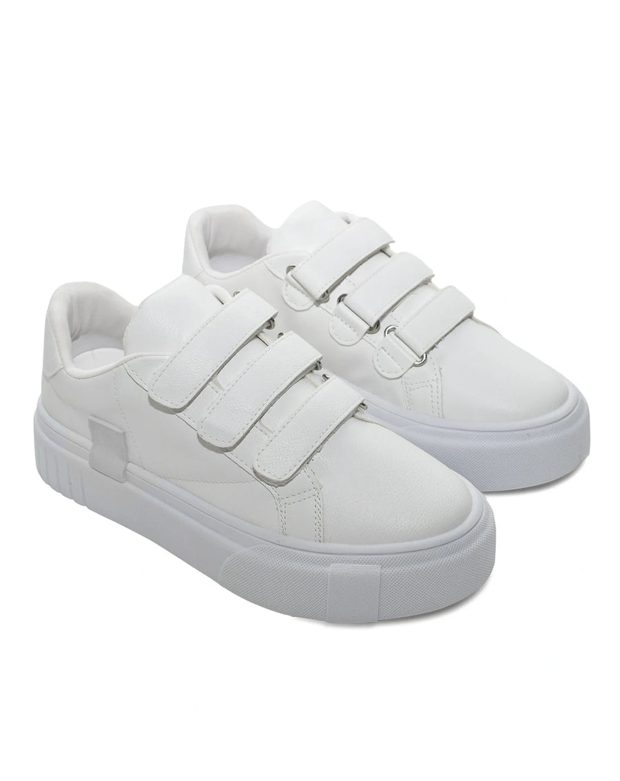 Tênis Feminino Lia Branco com Velcro
