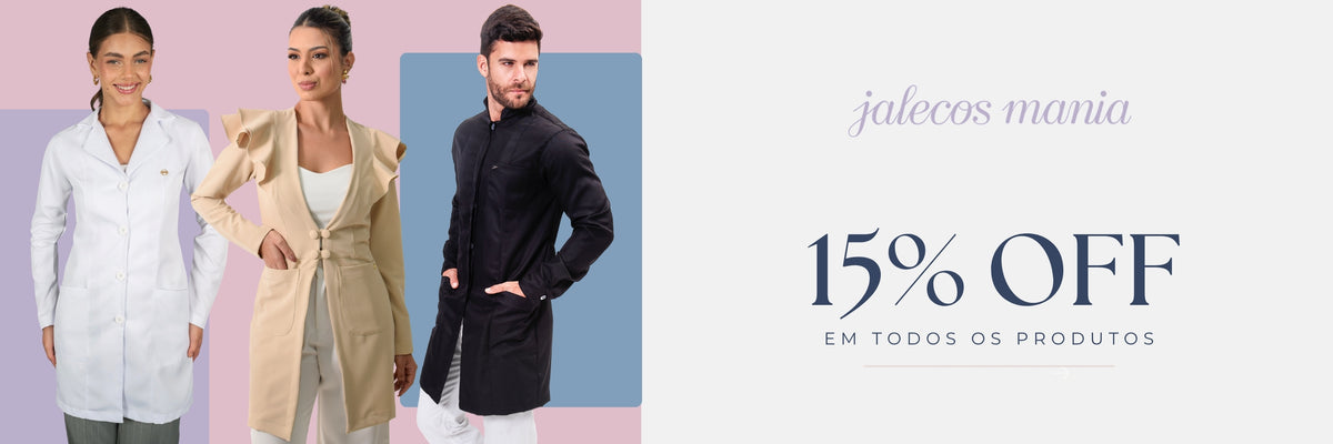 Jalecos e scrubs premium Jalecos Mania