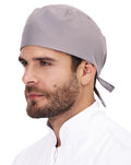 Bandana Masculina Man Lisa Cinza Claro