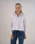 Camisa Social Feminina Premium Manga Longa Branca