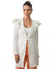 Jaleco Feminino Celina Off-White