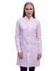 Jaleco Feminino Diamond Rosa Claro Com Botões Perolados