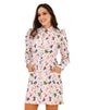 Jaleco Feminino Estampado Bosque Mágico
