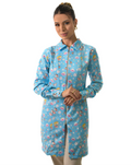 Jaleco Feminino Estampado Fadinhas do Dente Azul