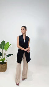 Jaleco Feminino Shai Preto