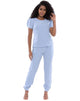 Scrub Feminino Antonella Azul Céu