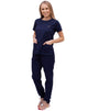 Scrub Feminino Confort Azul Marinho