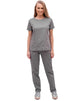 Scrub Feminino Confort Cinza