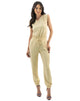 Scrub Feminino Luna Amarelo Creme