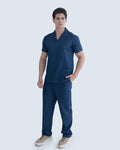 Scrub Masculino Essential Azul Marinho