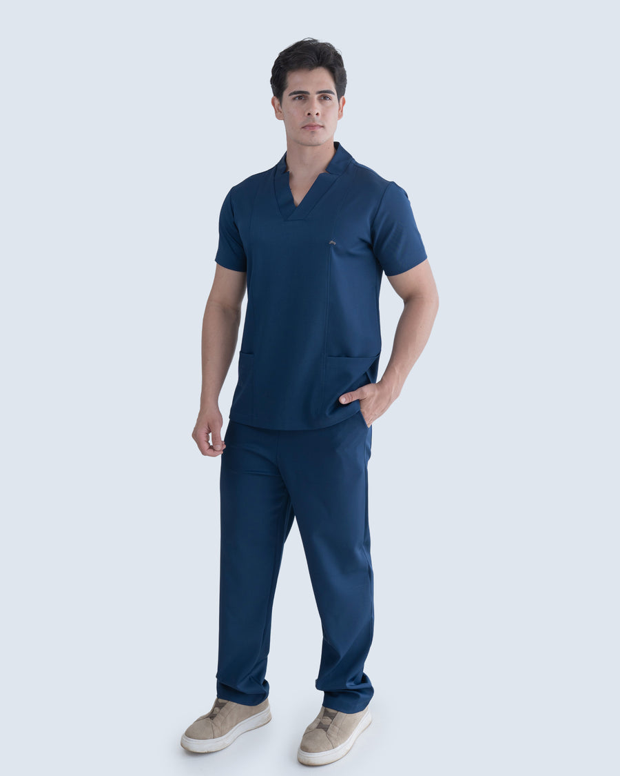 Scrub Masculino Essential Azul Marinho