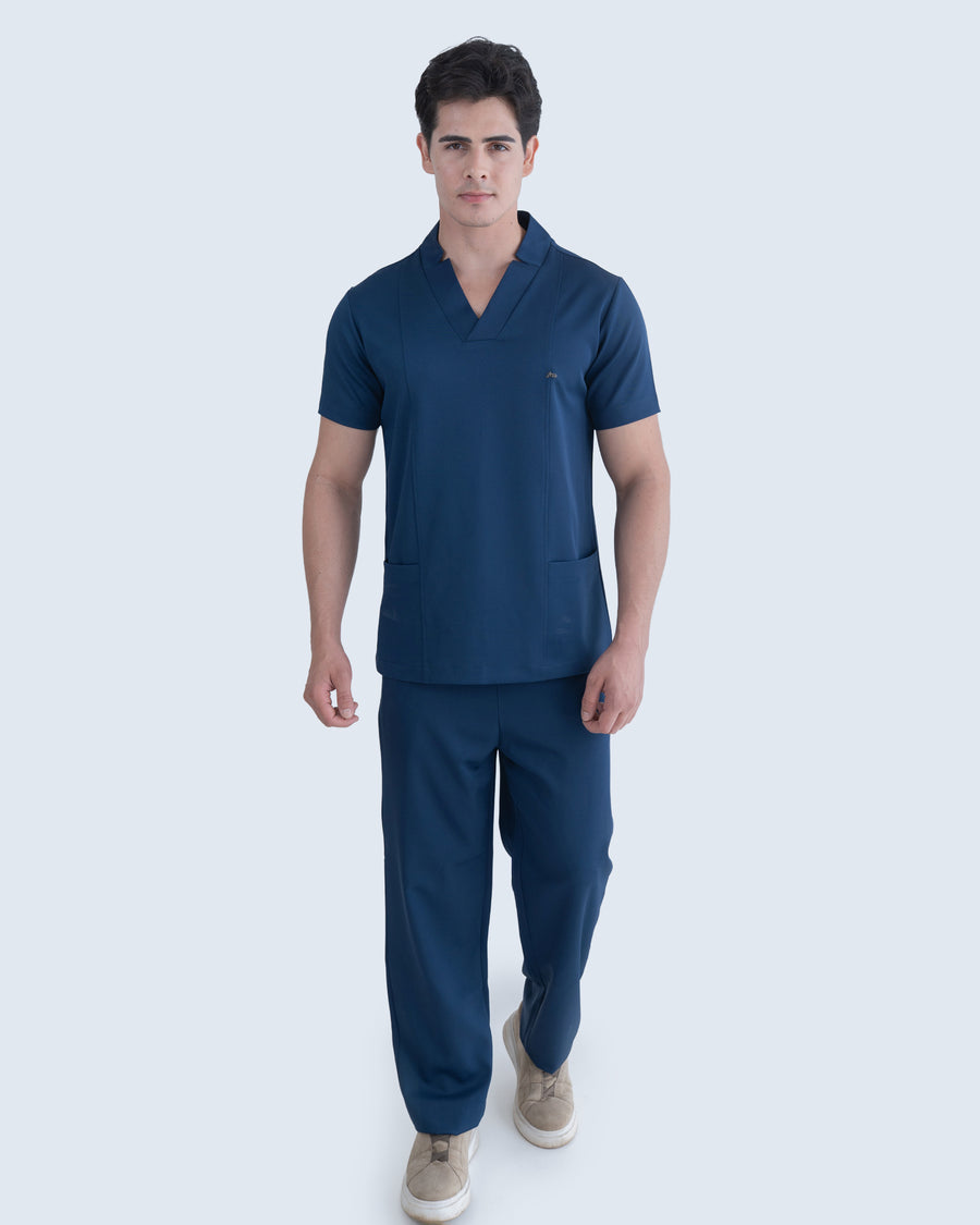 Scrub Masculino Essential Azul Marinho