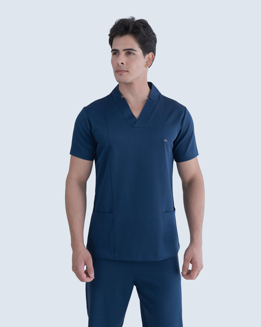 Scrub Masculino Essential Azul Marinho