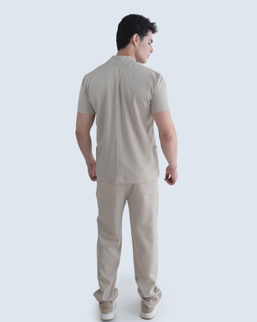 Scrub Masculino Essential Bege