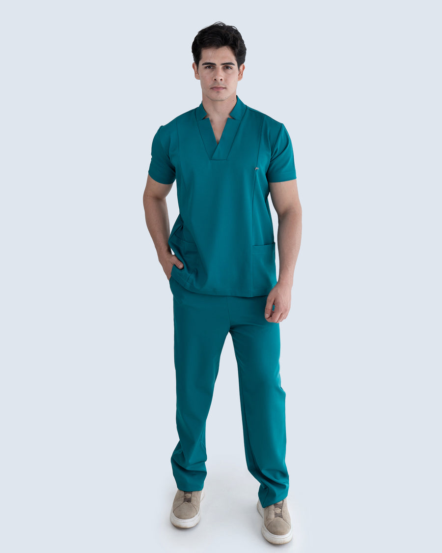 Scrub Masculino Essential Verde Esmeralda