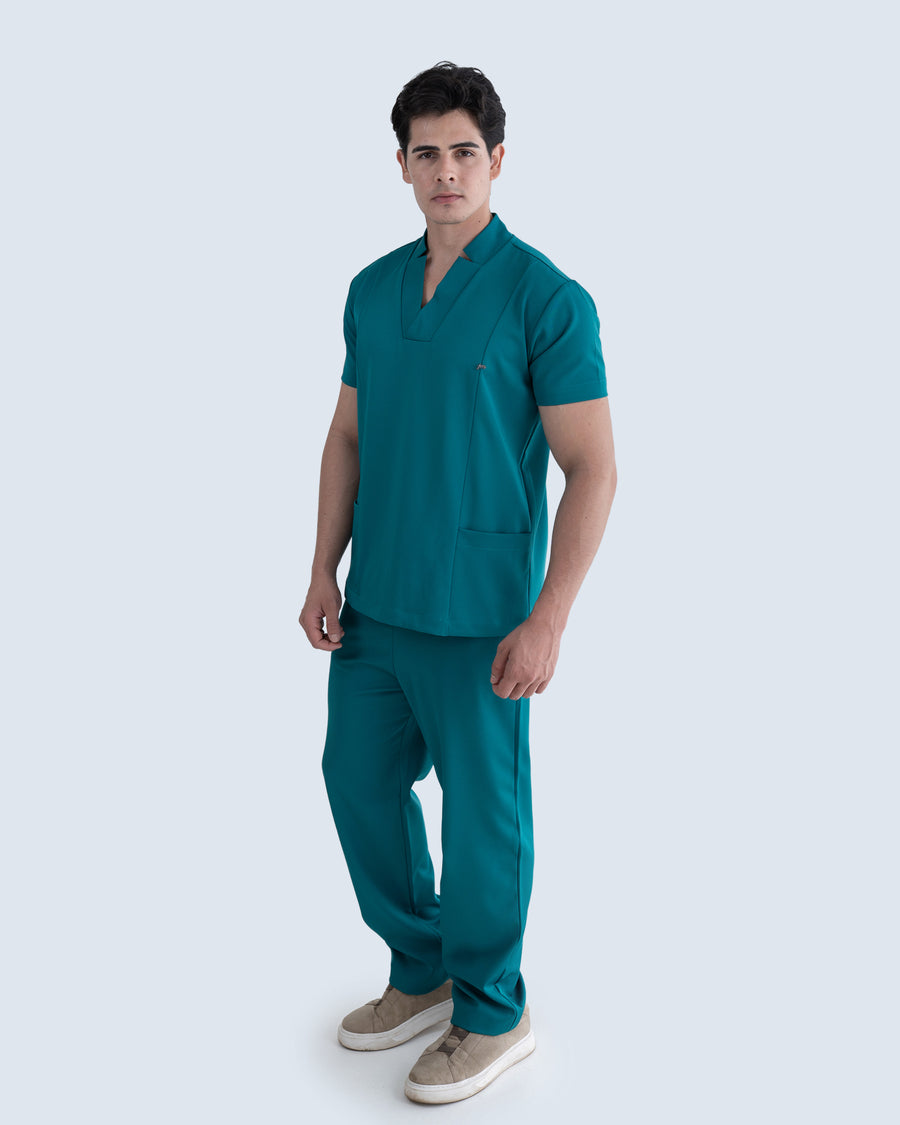 Scrub Masculino Essential Verde Esmeralda