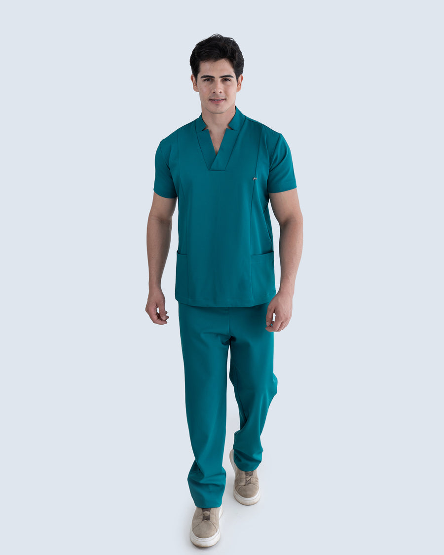 Scrub Masculino Essential Verde Esmeralda