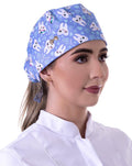 Touca Bandana Feminina Odonto Love Lilás